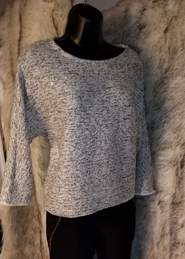 Chico's batwing designer dolman sweater top